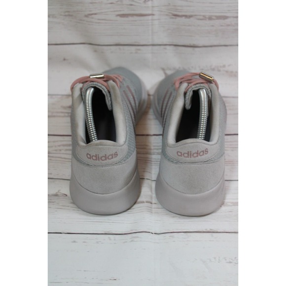 ADIDAS WOMEN'S CLOUDFOAM QT RACER RUNNING SHOES Sz 10 GRANITE COPPER GRAY EE5013 - Picture 6 of 10